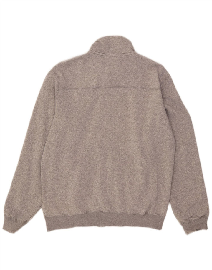 Giacca da ginnastica da uomo Adidas XL in cotone chiazzato grigio