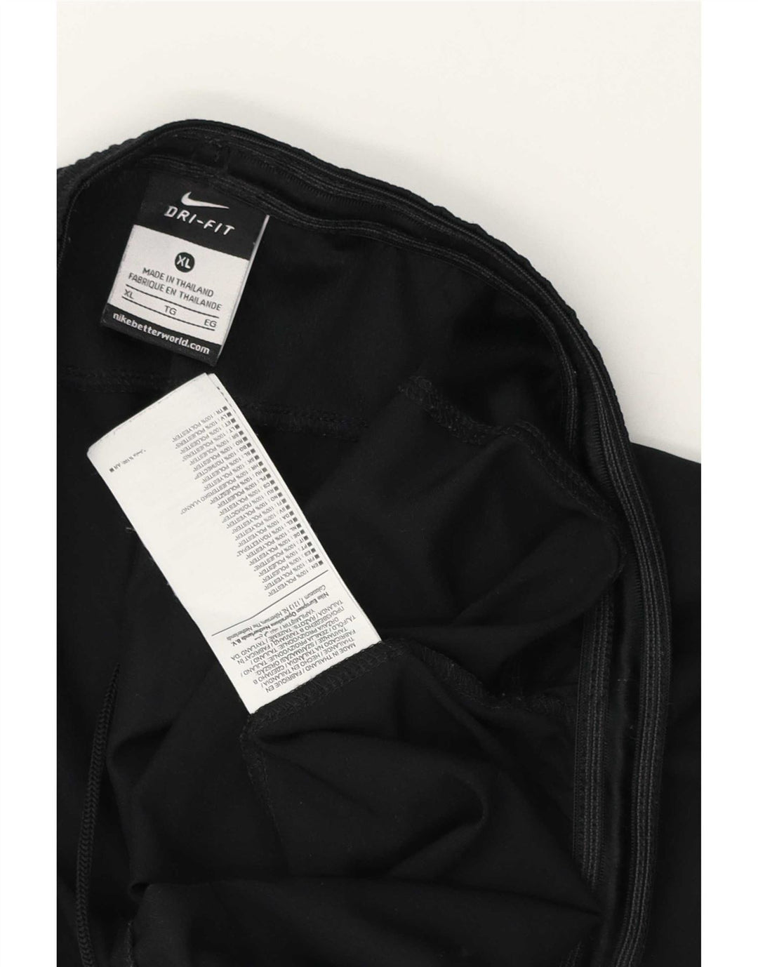 Pantaloncini sportivi Nike Dri Fit da uomo XL in poliestere nero