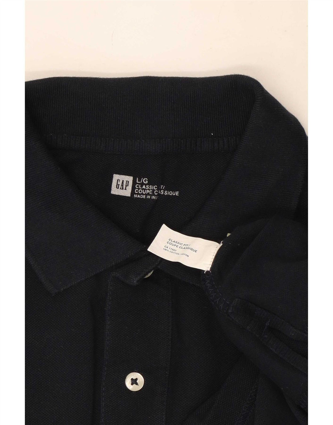 Polo da uomo Gap Classic Fit, taglia grande, in cotone blu navy