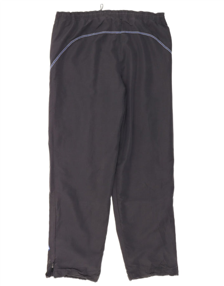 LOTTO Mens Graphic Tracksuit Trousers Large Navy Blue