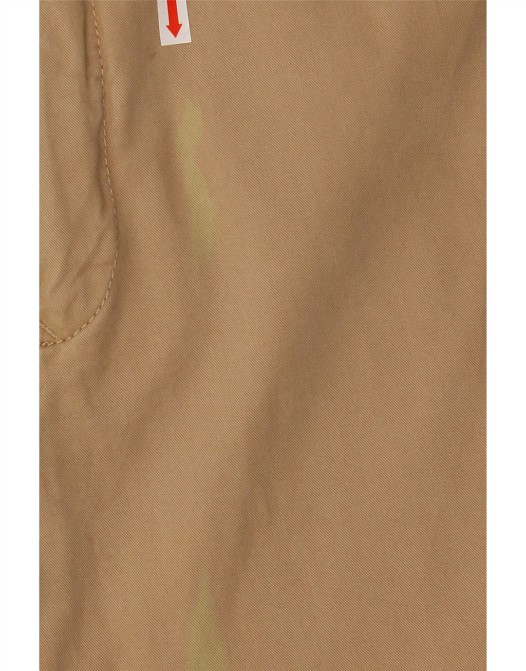 TOMMY HILFIGER Pantaloni chino dritti da uomo W38 L32 Cotone beige