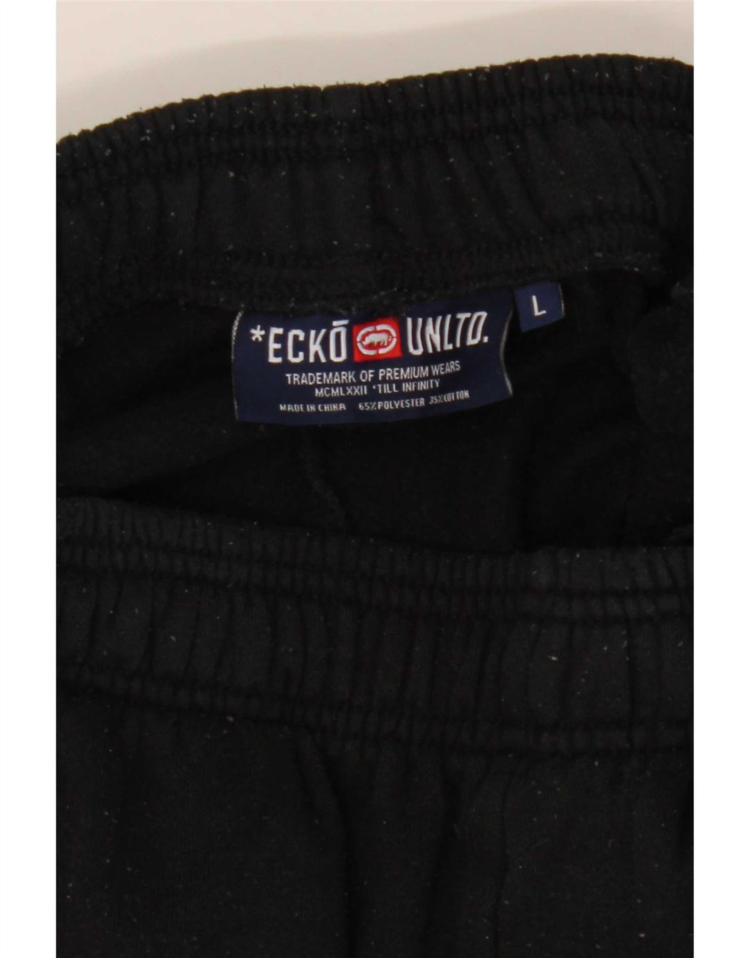 Ecko Unltd Pantaloni da tuta grafici da uomo Joggers grandi neri