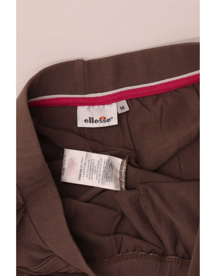 Pantaloni da tuta da donna Ellesse UK 12 Cotone marrone medio
