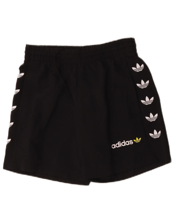Pantaloncini sportivi grafici da uomo Adidas piccoli sportivi in poliestere nero