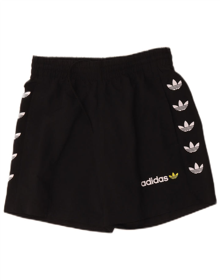 Pantaloncini sportivi grafici da uomo Adidas piccoli sportivi in poliestere nero