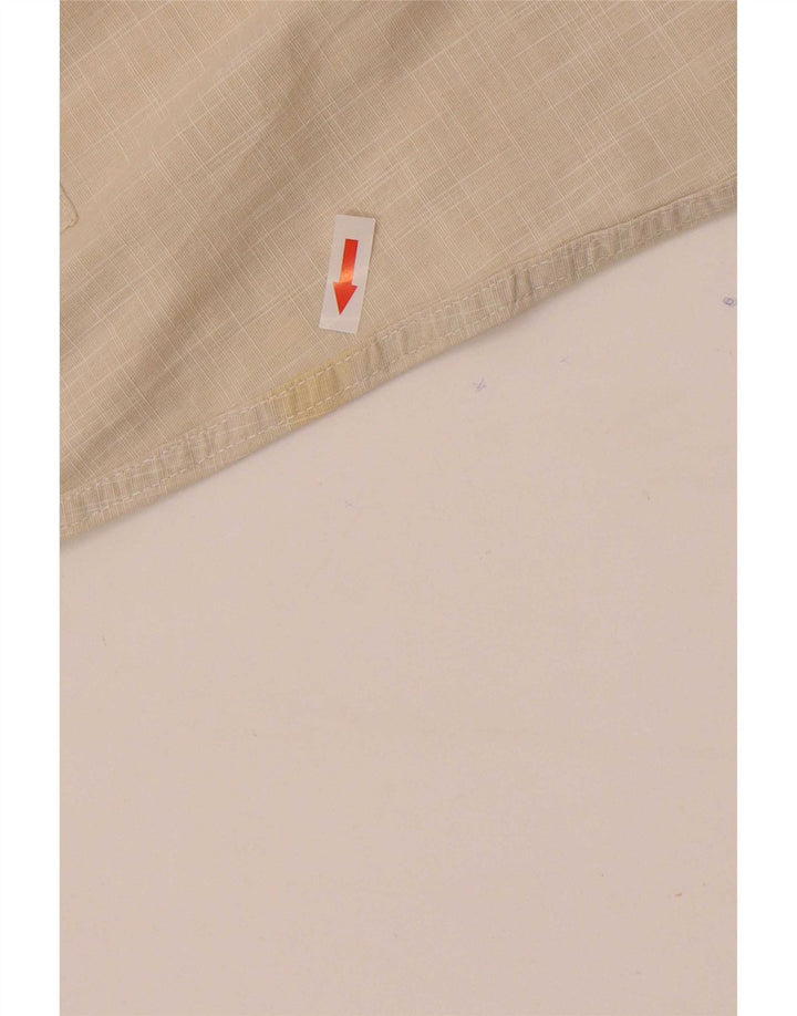 Camicia Uomo Gas Cotone Beige Medio
