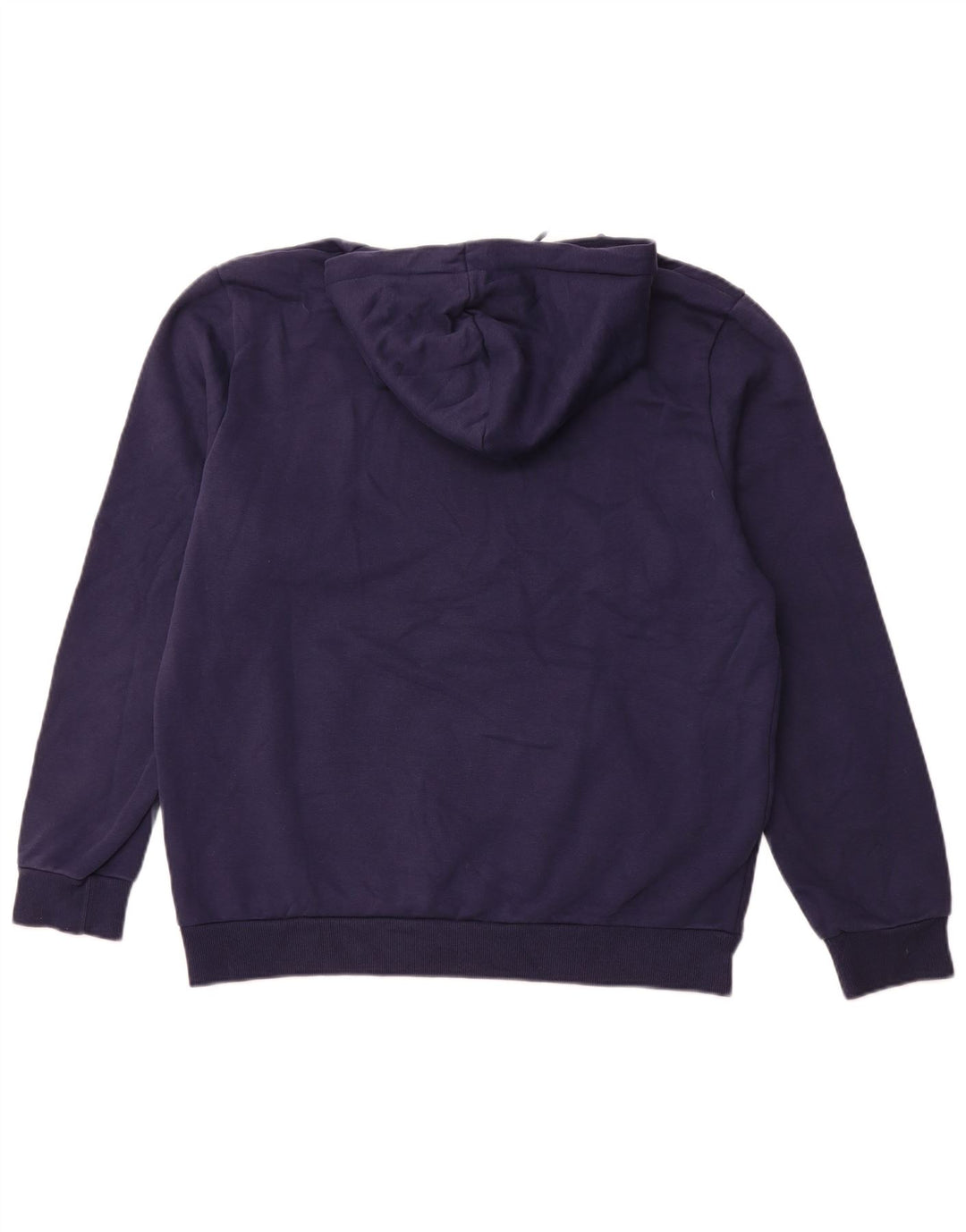PUMA Felpa con cappuccio grafica da uomo grande blu navy