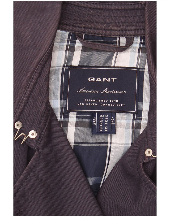Trench da donna Gant UK 14 cotone medio blu navy