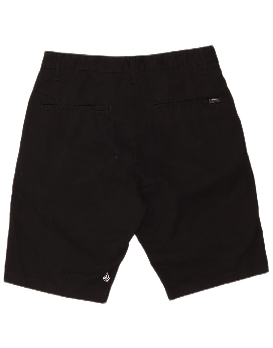 Pantaloncini chino da uomo Volcom W30 cotone nero medio