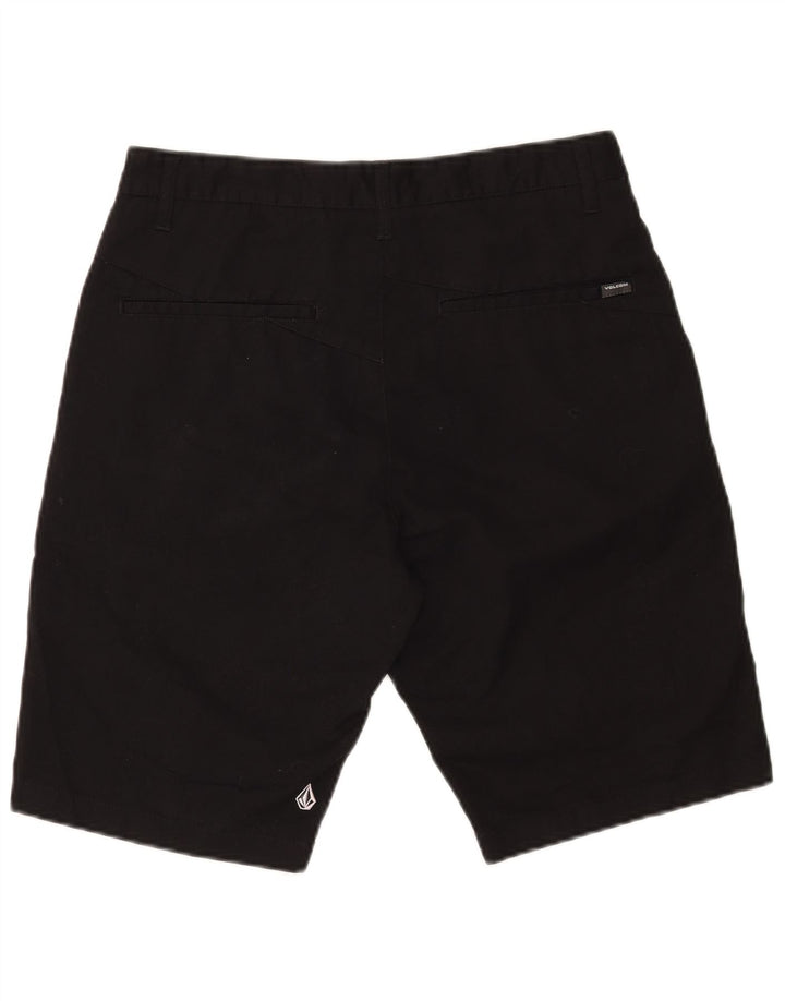 Pantaloncini chino da uomo Volcom W30 cotone nero medio