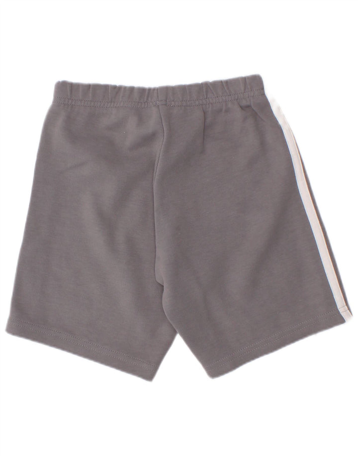 Pantaloncini sportivi Adidas da bambino 5-6 anni in cotone grigio