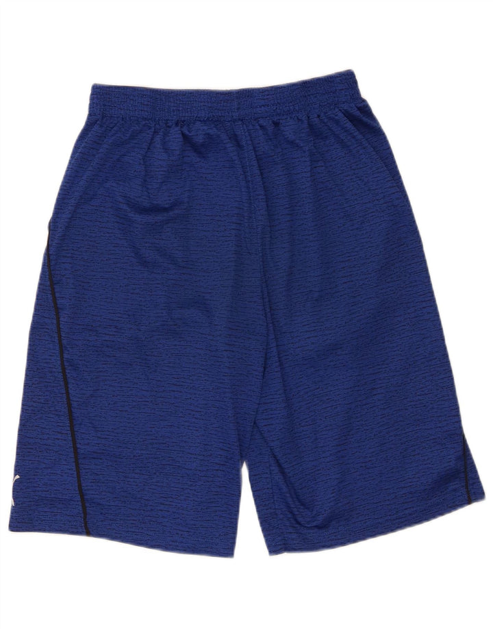 Pantaloncini sportivi Puma da bambino 13-14 anni XL Poliestere screziato blu navy