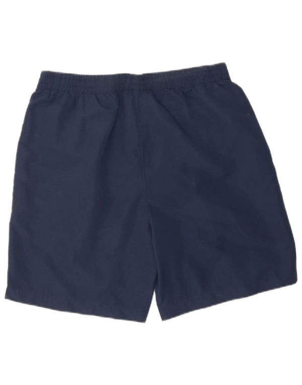 Pantaloncini sportivi da uomo Kappa grandi in poliestere blu navy