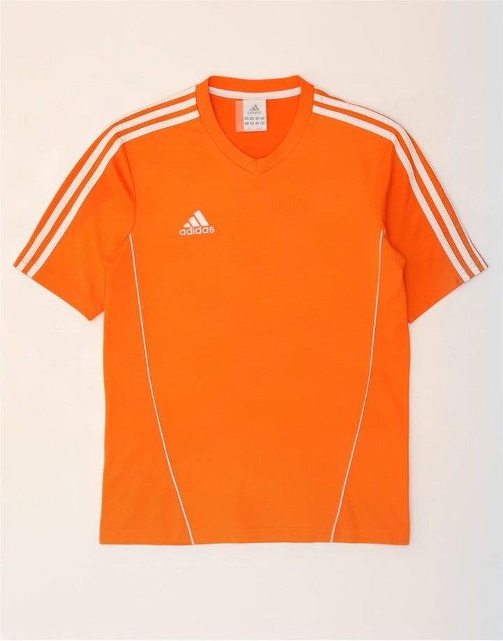 T-shirt da uomo Adidas Top Small arancione in poliestere