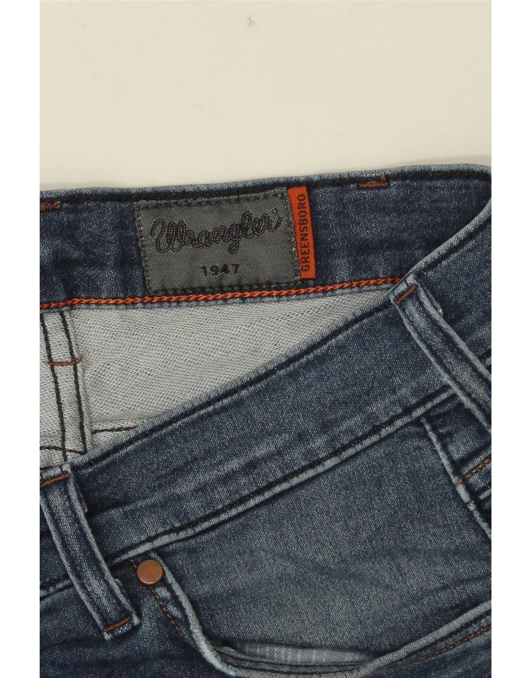 Jeans dritti da uomo Wrangler Greensboro W30 L30 blu