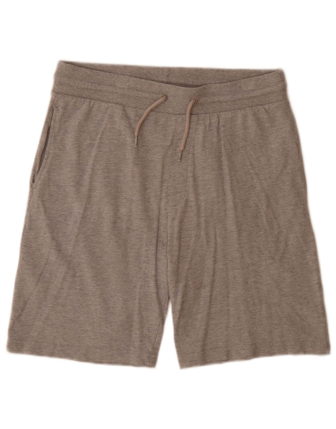 Pantaloncini sportivi da uomo Tommy Hilfiger Cotone chiazzato grigio medio