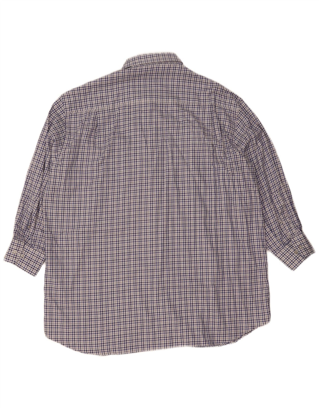 Camicia da yachting da uomo Paul & Shark 2XL cotone a quadri blu