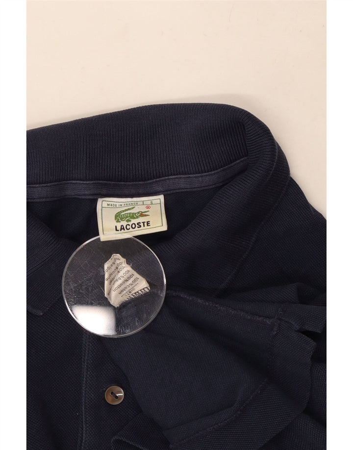 Polo da uomo Lacoste taglia 5 grande in cotone blu navy