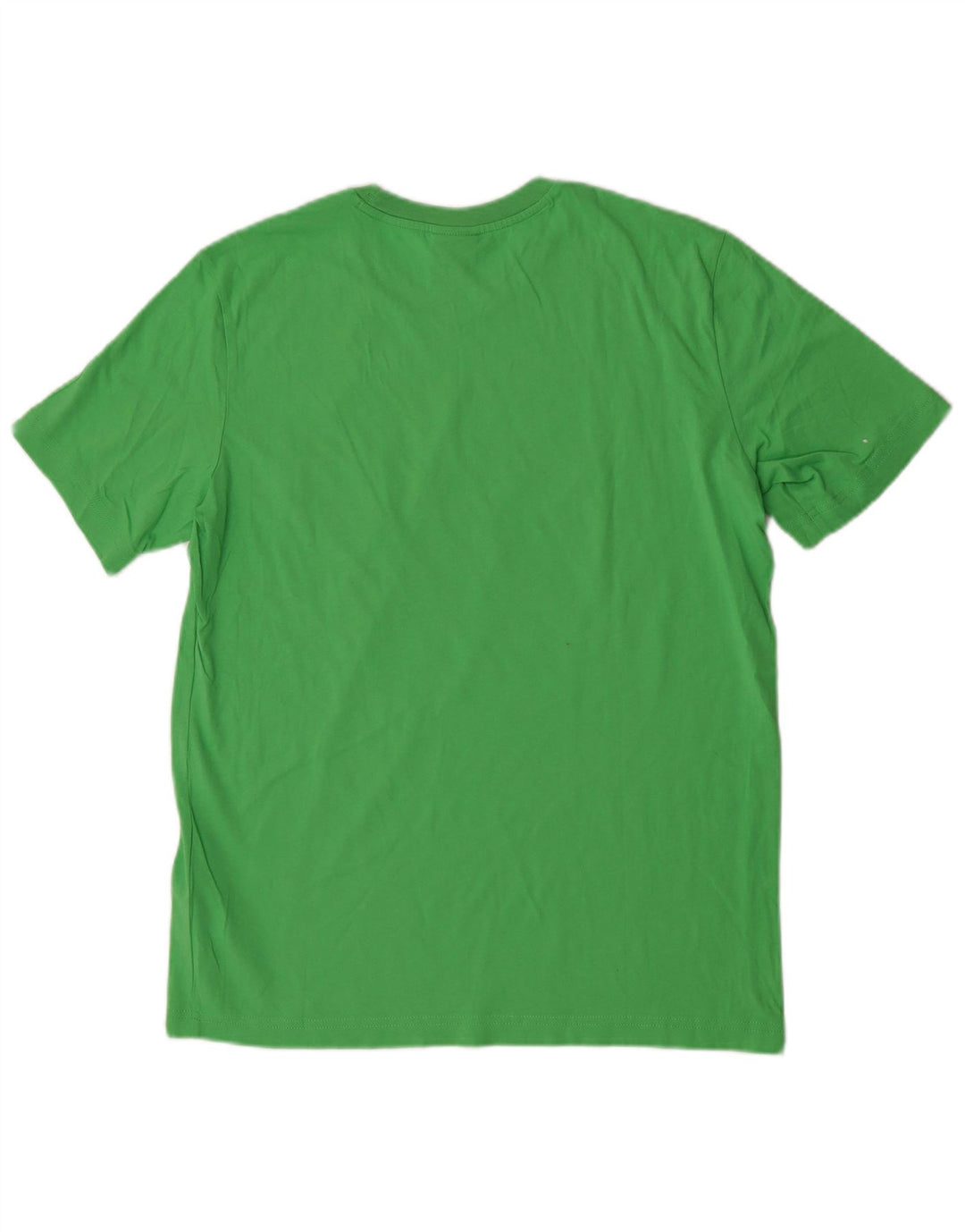 T-shirt grafica da uomo CHAMPION Top piccola in cotone verde