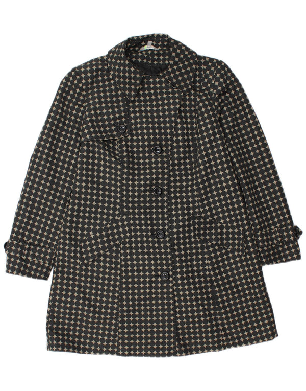 Trench Petite da donna Marks & Spencer UK 12 medio a pois neri
