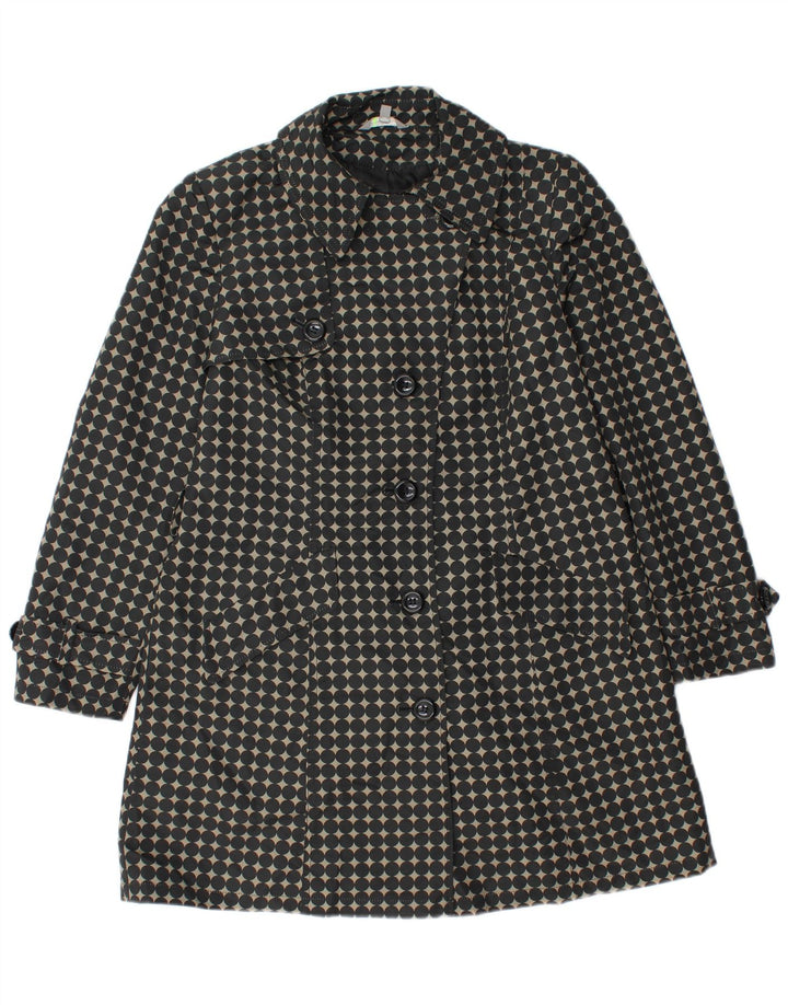 Trench Petite da donna Marks & Spencer UK 12 medio a pois neri