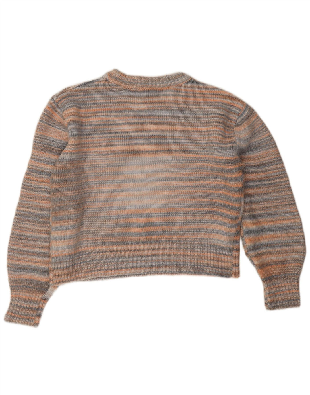 Maglione corto con scollo a barca da donna Marks & Spencer UK 14 medio multicolore