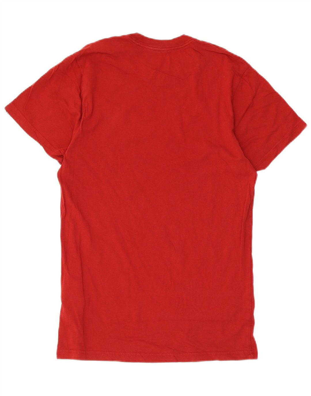 T-shirt grafica personalizzata da uomo Vans Top piccola in cotone rosso