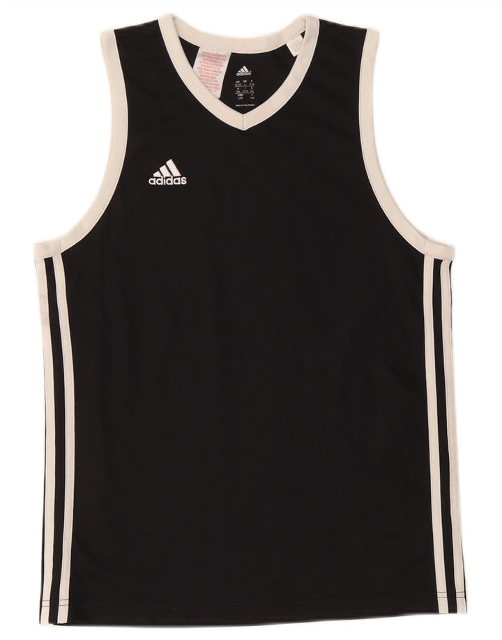 Canotta Adidas Bambina 13-14 Anni Poliestere Nera