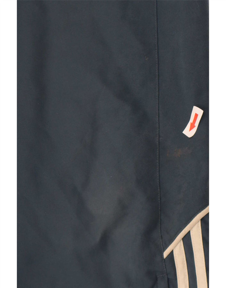 Pantaloni da tuta da uomo Adidas in poliestere blu medio