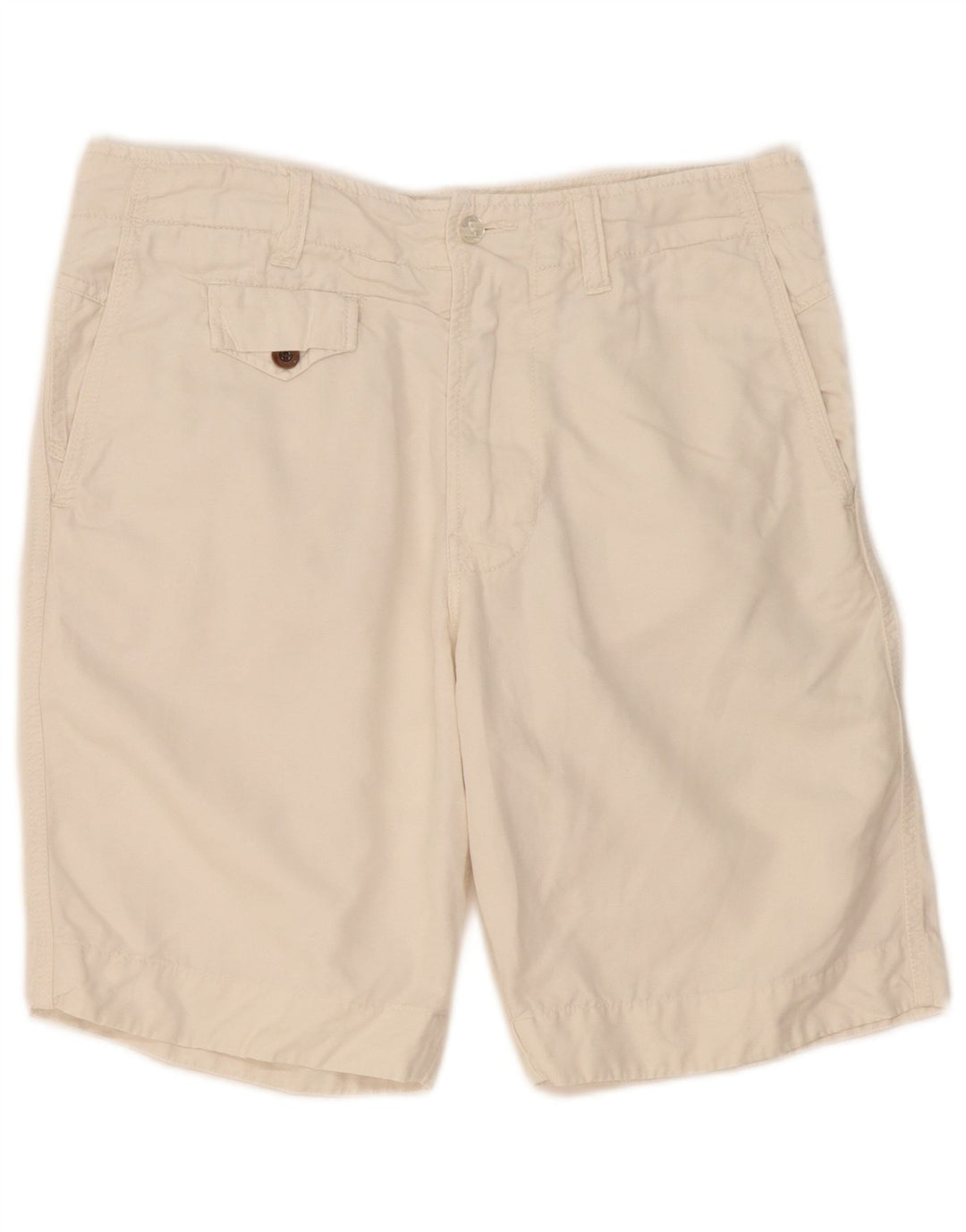 Pantaloncini cargo da donna Diesel W31 cotone bianco medio