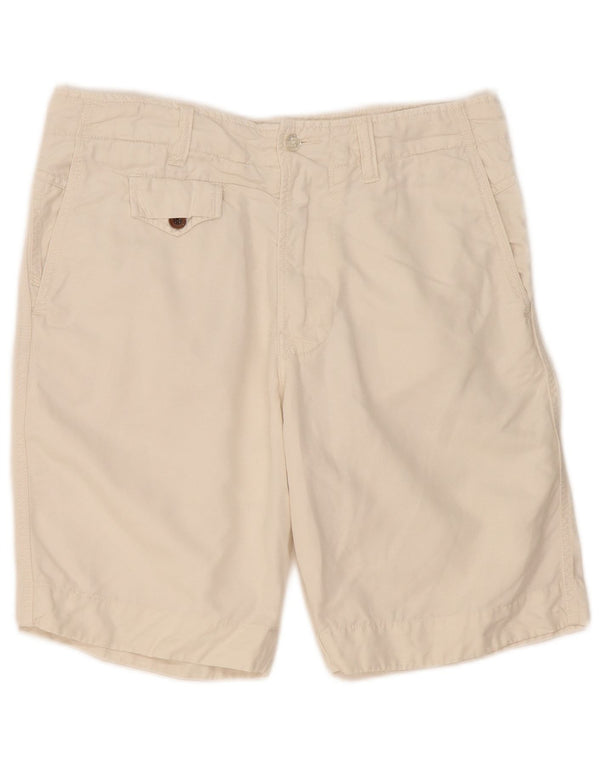 Pantaloncini cargo da donna Diesel W31 cotone bianco medio