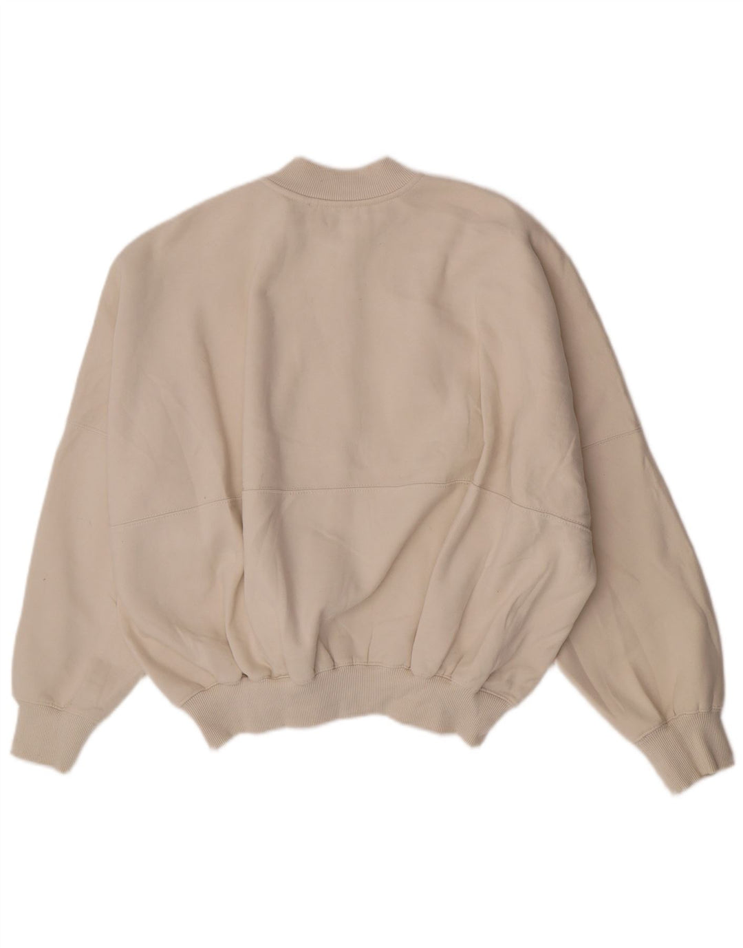 Giacca da ginnastica oversize da donna Zara UK 16 Large Beige