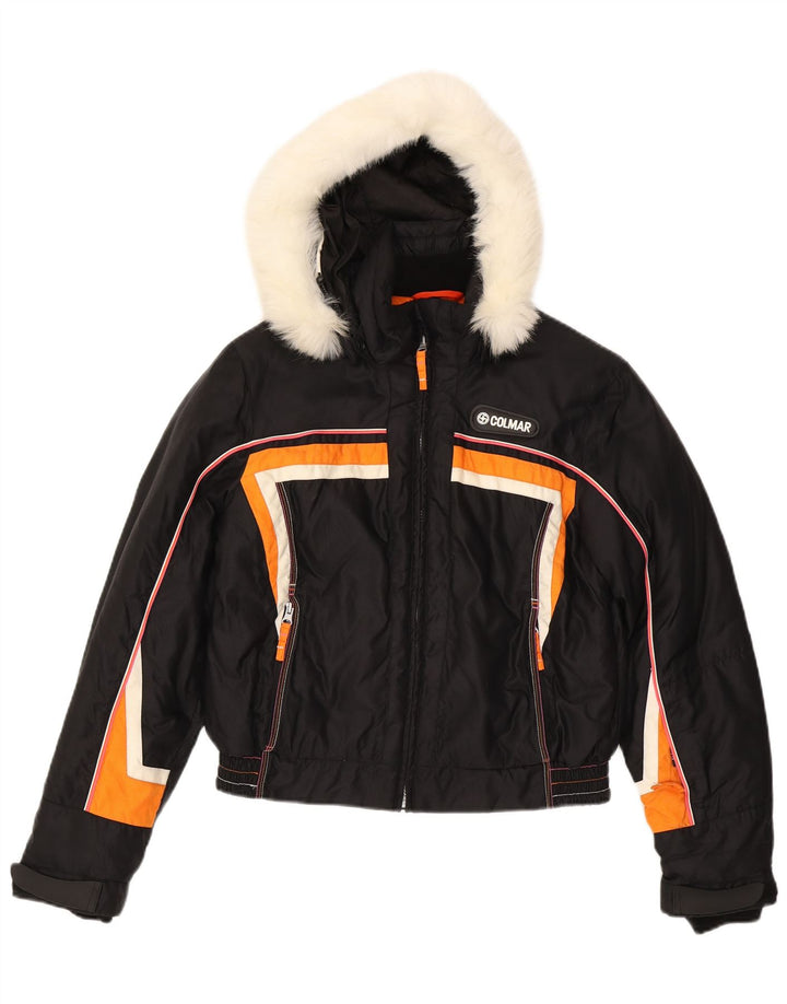 Giacca a vento con cappuccio da donna Colmar EU 44 2XL Nero Colourblock