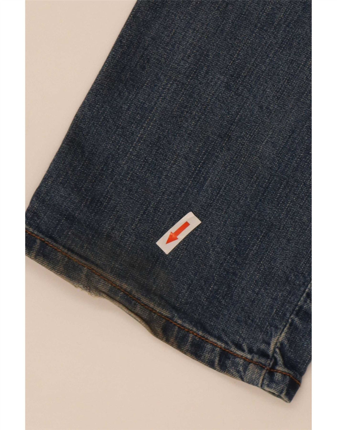 Levi's Womens Straight Jeans W28 L32 Blue Cotton