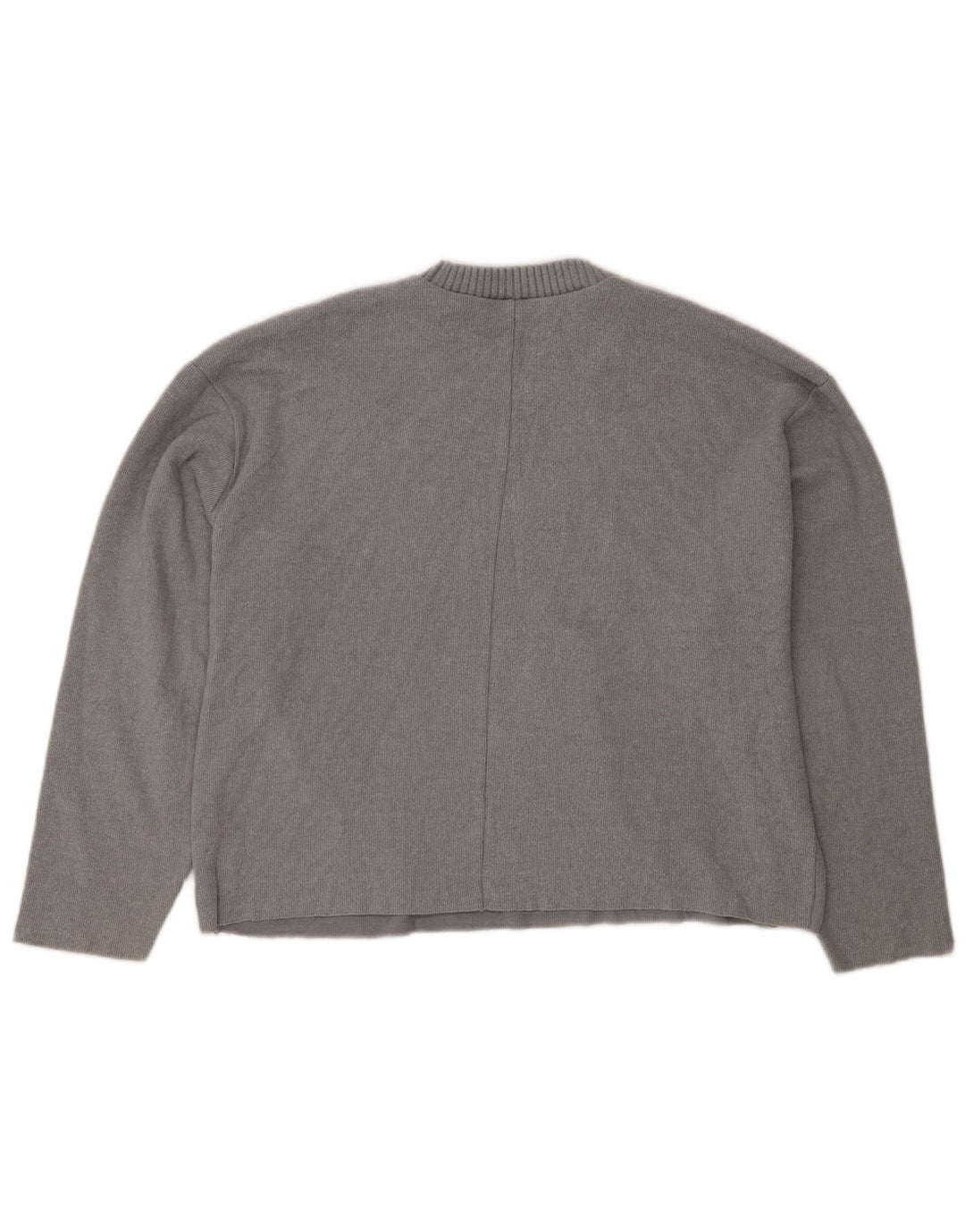 Top in camicetta ampia da donna Zara UK 14 Grigio medio