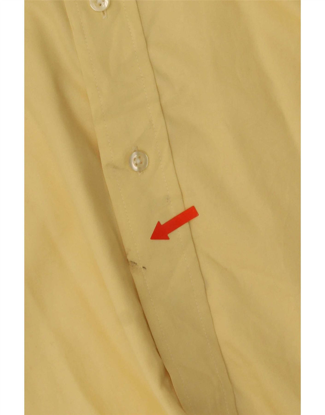 Camicia da uomo Chaps Ralph Lauren XL in cotone giallo