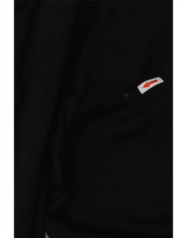 Pantaloni da tuta da uomo Adidas UK 40/42 Medium Nero Poliestere