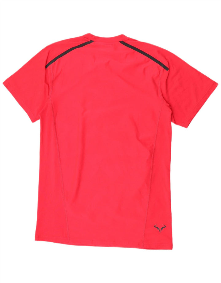 T-shirt NIKE da uomo Dri Fit Top piccola rosa in poliestere