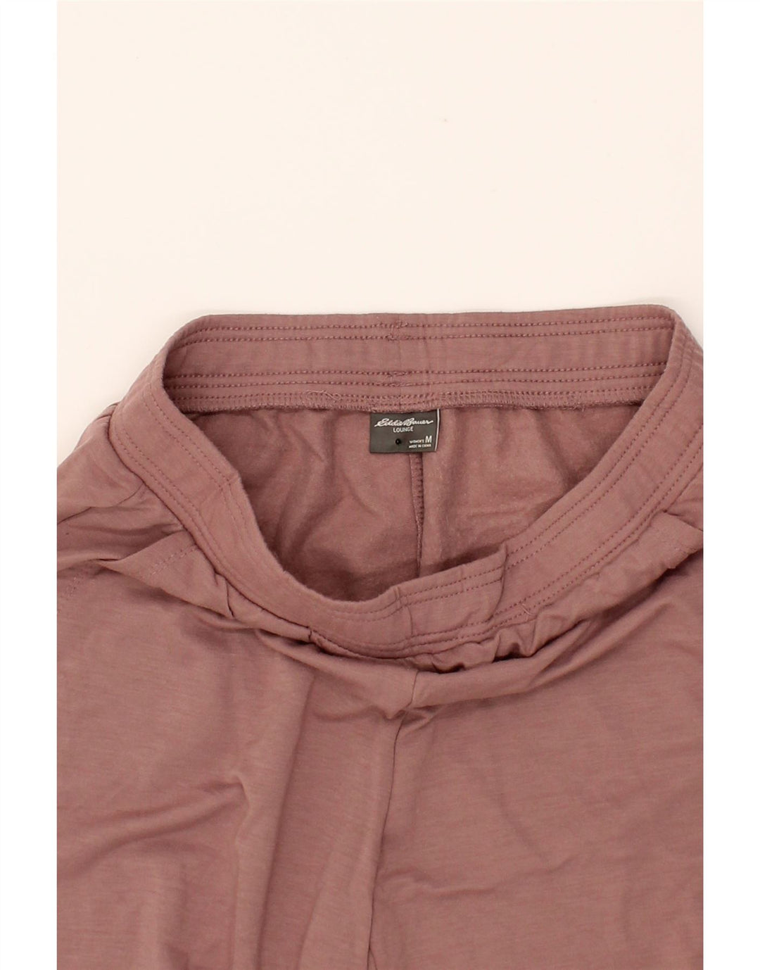 EDDIE BAUER Womens Tracksuit Trousers Joggers UK 14 Medium  Pink Polyester Vintage Eddie Bauer and Second-Hand Eddie Bauer from Messina Hembry 