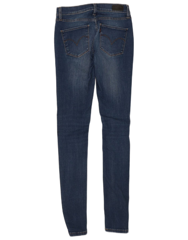 Jeans skinny slim da donna Levi's W27 L32 cotone blu