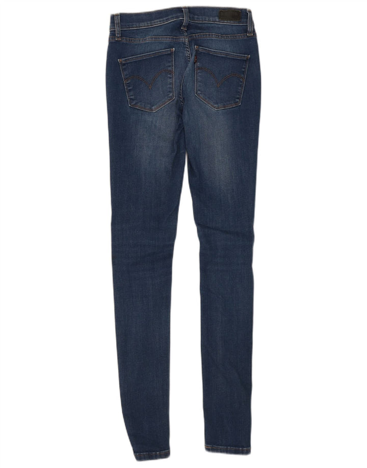 Jeans skinny slim da donna Levi's W27 L32 cotone blu