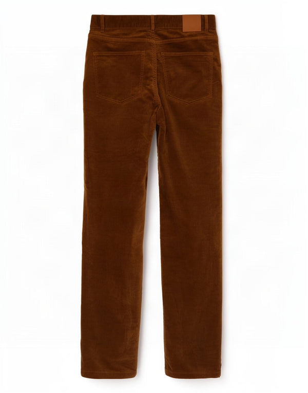 Pantaloni dritti in velluto a coste da donna Massimo Dutti EU 38 Small W28 L31 Khaki