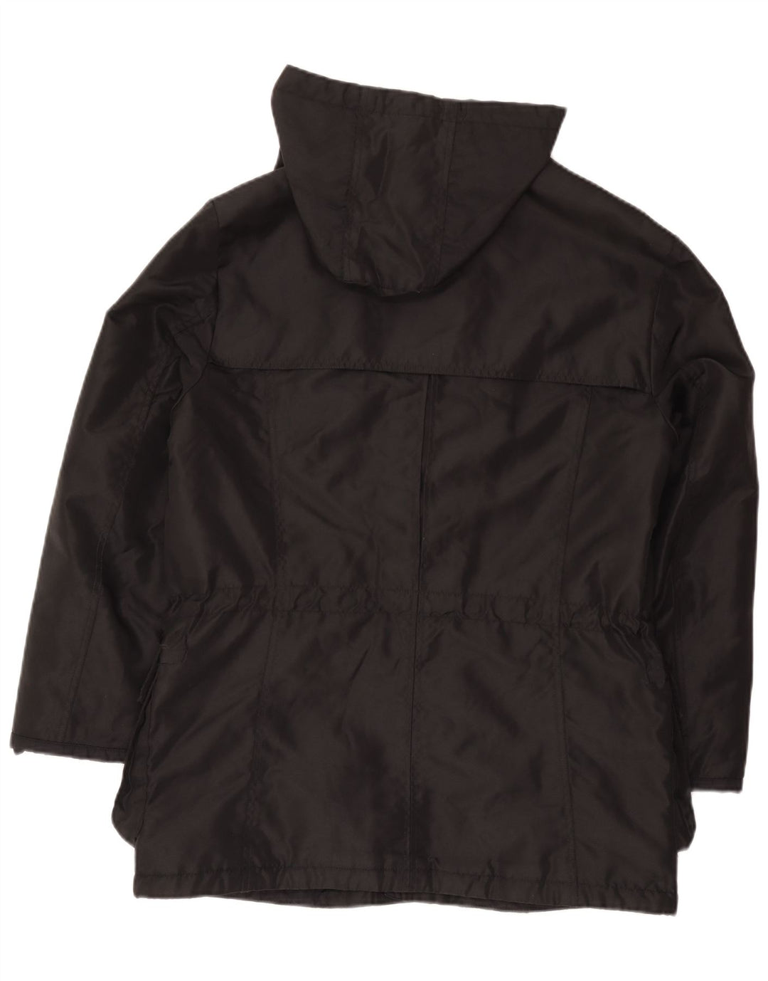 Giacca a vento con cappuccio da uomo Piero Guidi UK 38 nylon nero medio