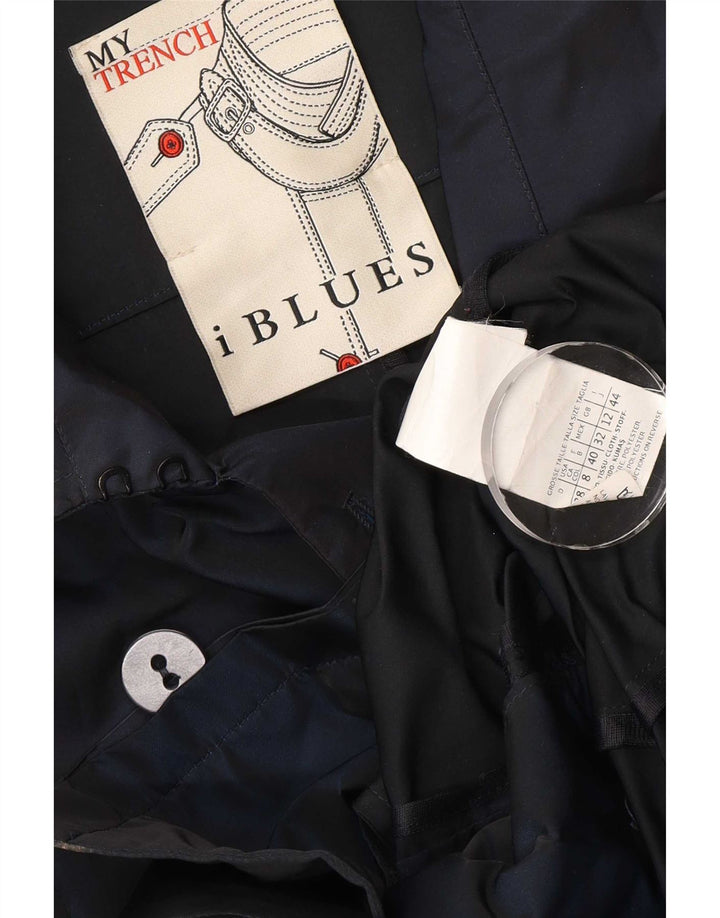 i Blues Cappotto da marinaio corto doppiopetto da donna UK 12 Blu navy medio