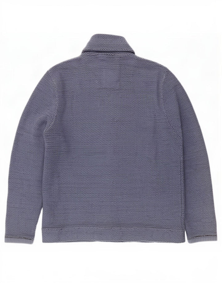 Giacca da ginnastica da uomo Weird Fish XL in cotone blu navy