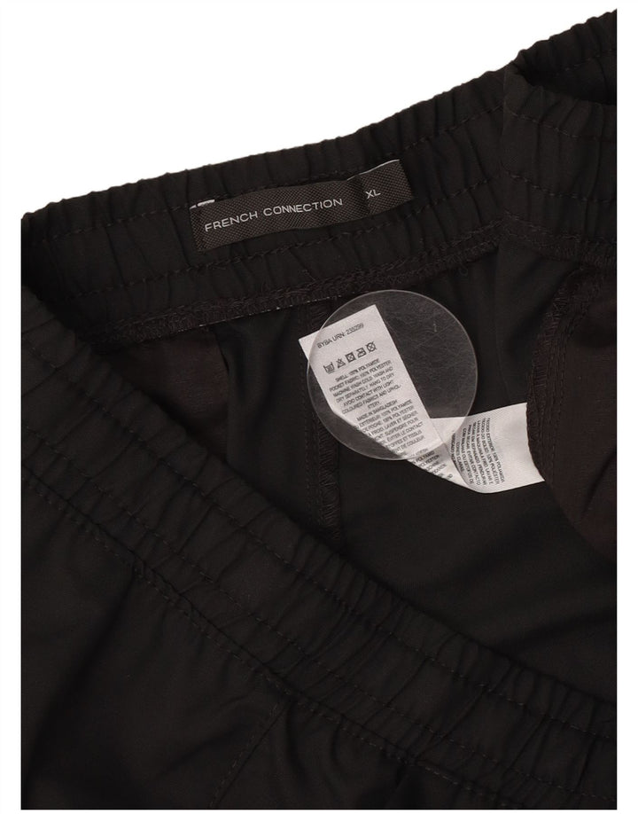 Pantaloni cargo da jogging da uomo French Connection XL W38 L29 Poliammide grigio