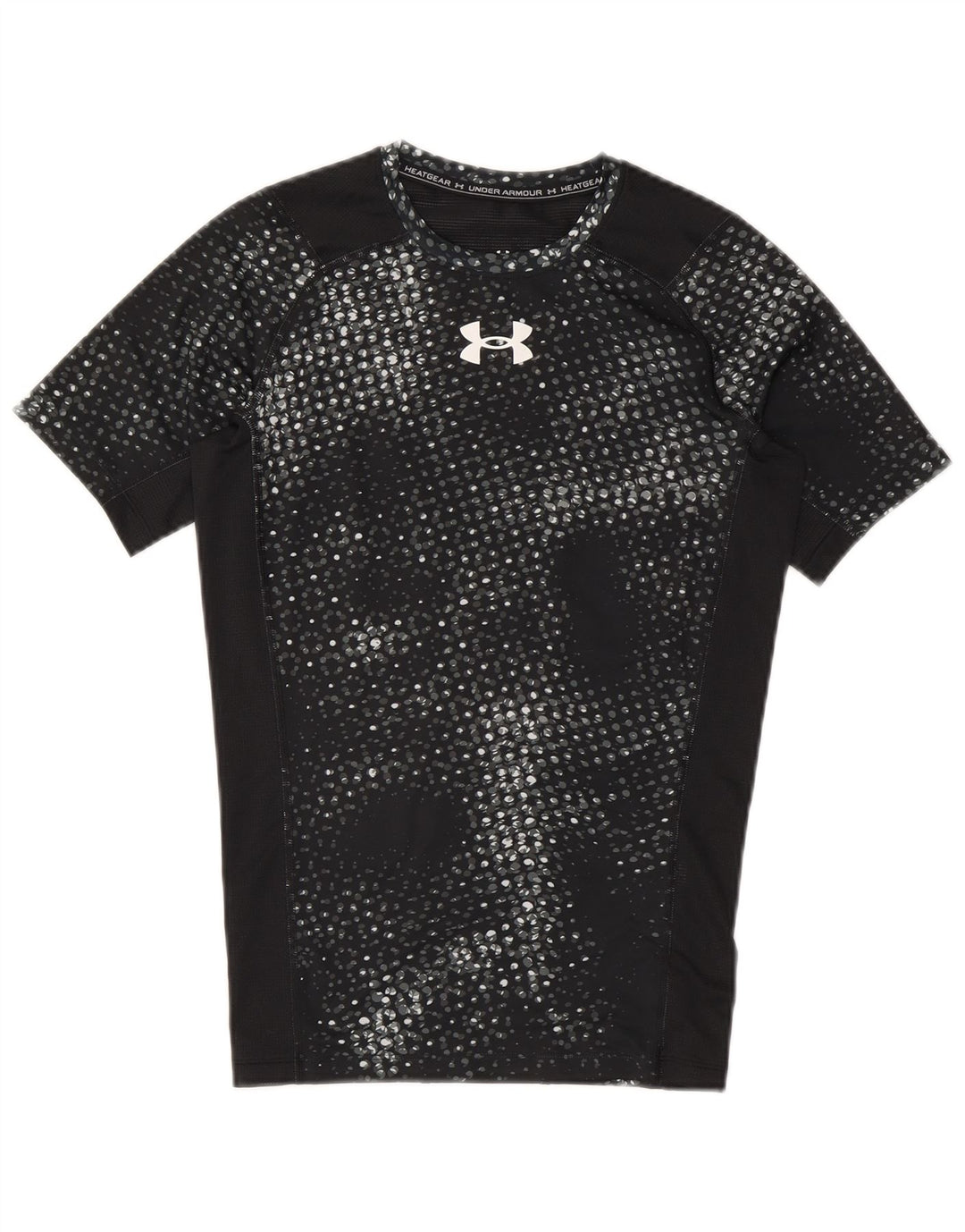 Maglietta grafica da donna Under Armour Top UK 12 poliestere nero medio