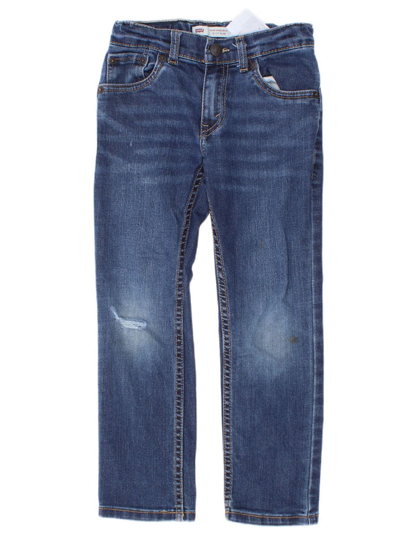 Jeans dritti per ragazzi Levi's 5-6 anni W22 L20 cotone blu