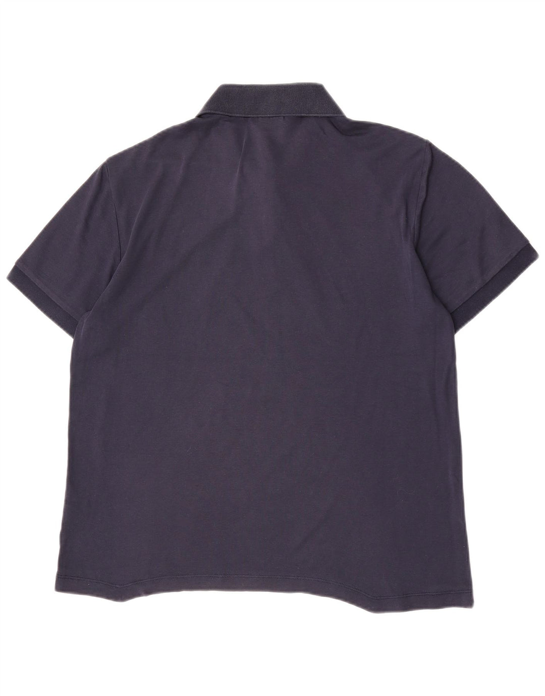 Polo Lacoste da uomo vestibilità regolare taglia 5 grande in cotone blu navy