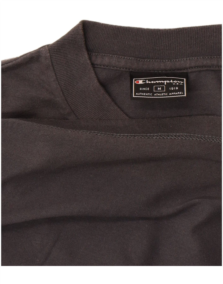 T-shirt da uomo CHAMPION Top grigio medio